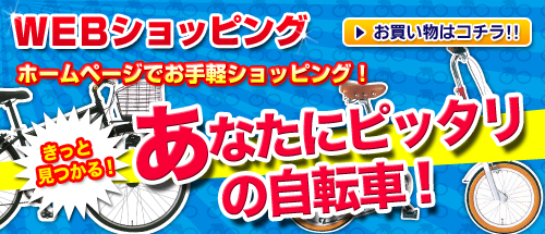 WEBショッピングお買い物はコチラ